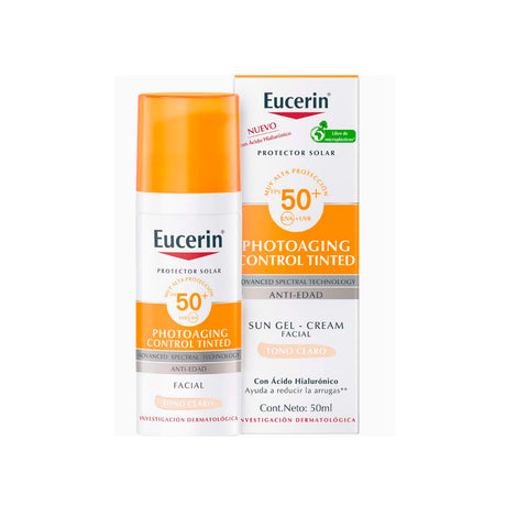 Bloq Fps50 Pigment Control Tinted Claro 50 Ml Eucerin 4005900902566