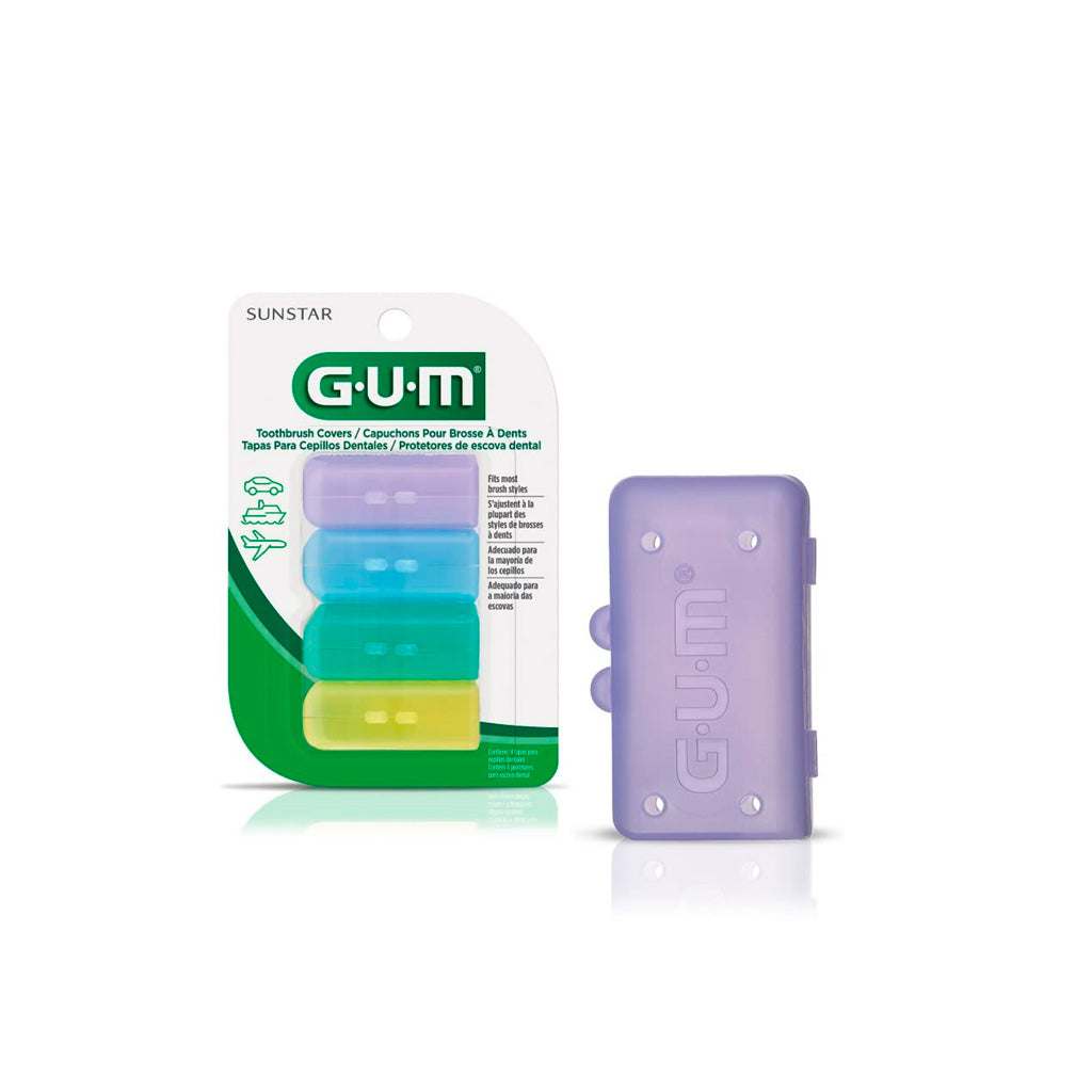 Capuchones Para Cepillo Dental 4 Piezas Gum 070942302357