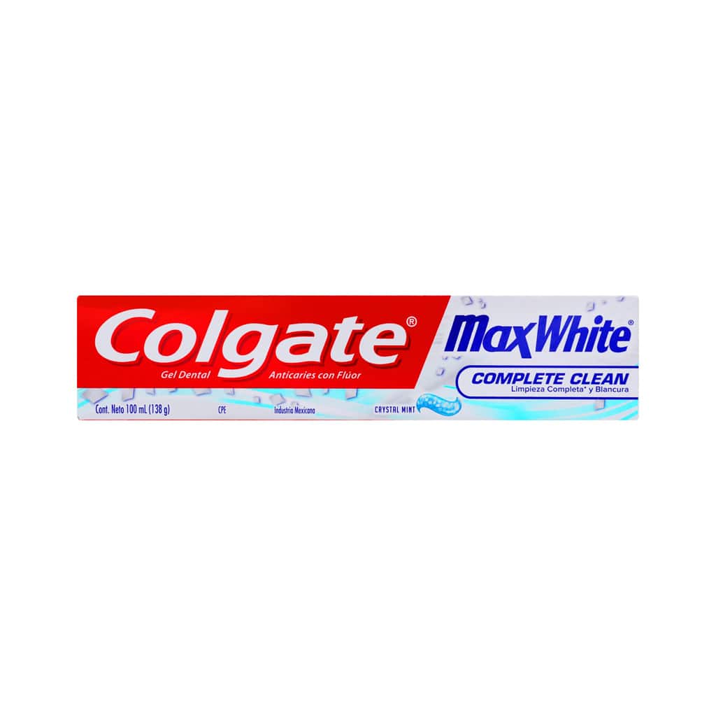 Cd Colgate Max White 100 Ml 7891024123164