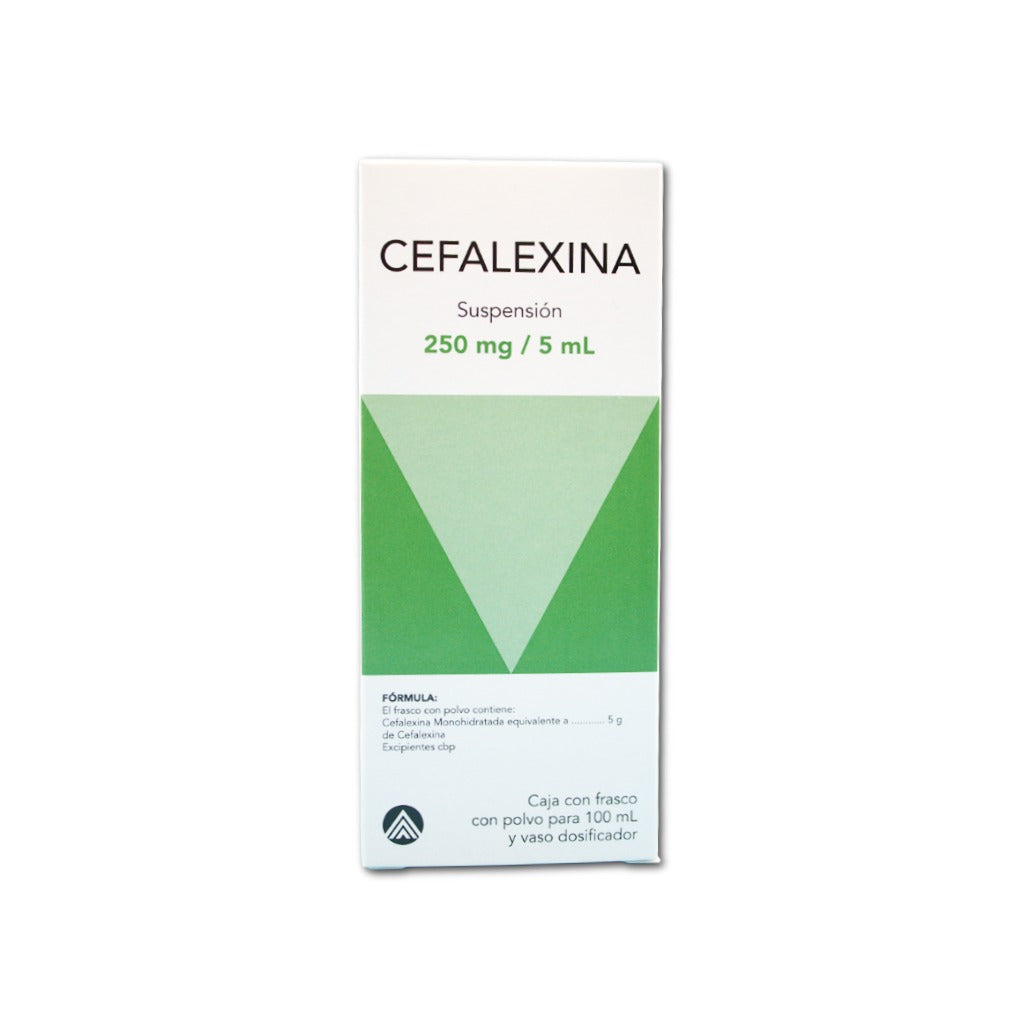 Cefalexina Suspension 250 / 5 Ml 100 Ml 7502009743627