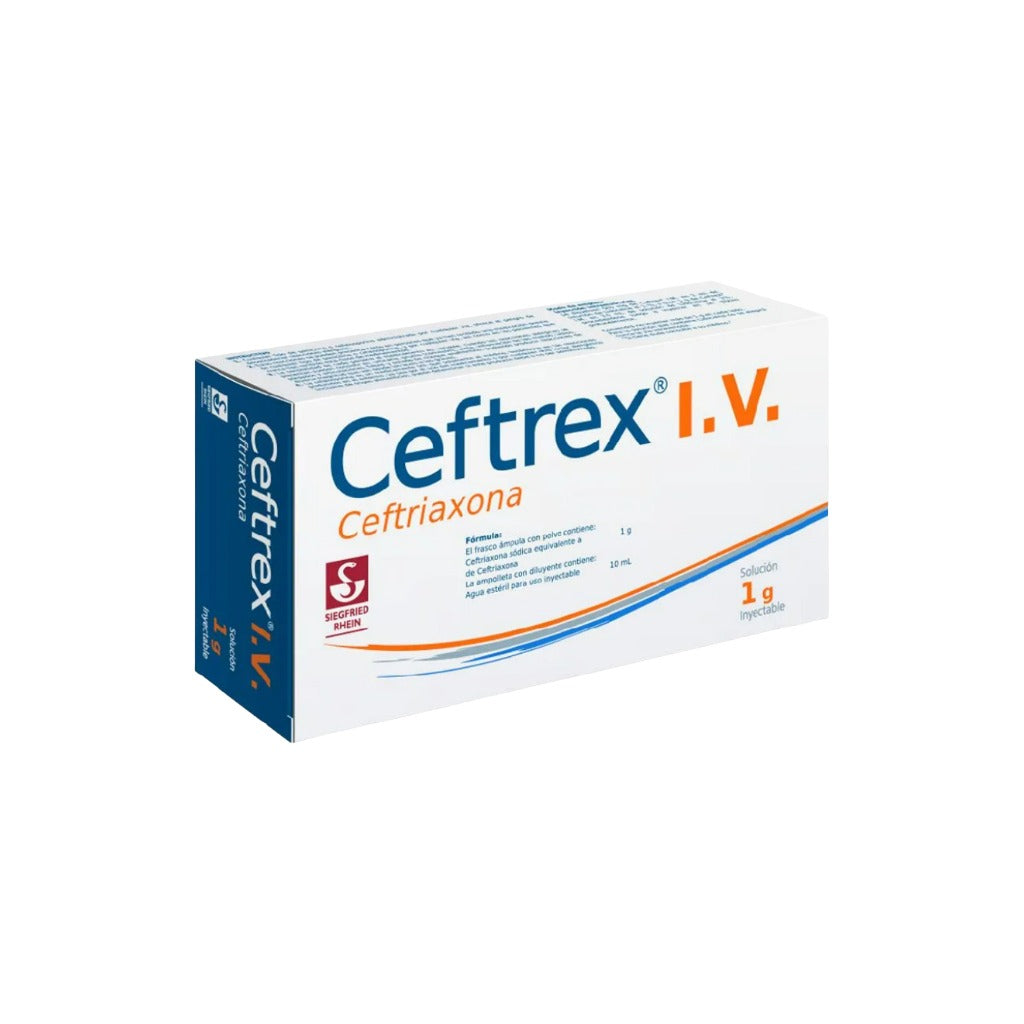 Ceftrex 1 Gr Ampulas I.V 7501300409645