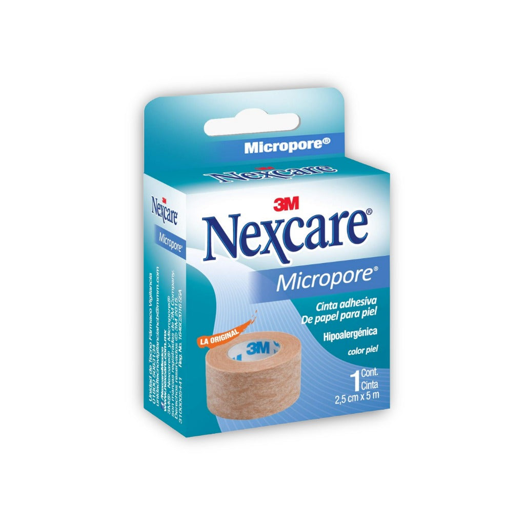 Cinta Microprore Home Piel 2.5Cmx5M Nexcare 7501023108894