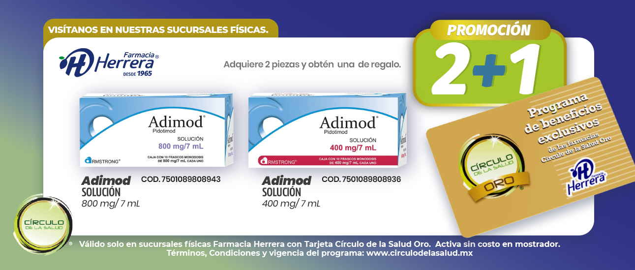 Circulo de la salud productos amstrong promoción 2 + 1