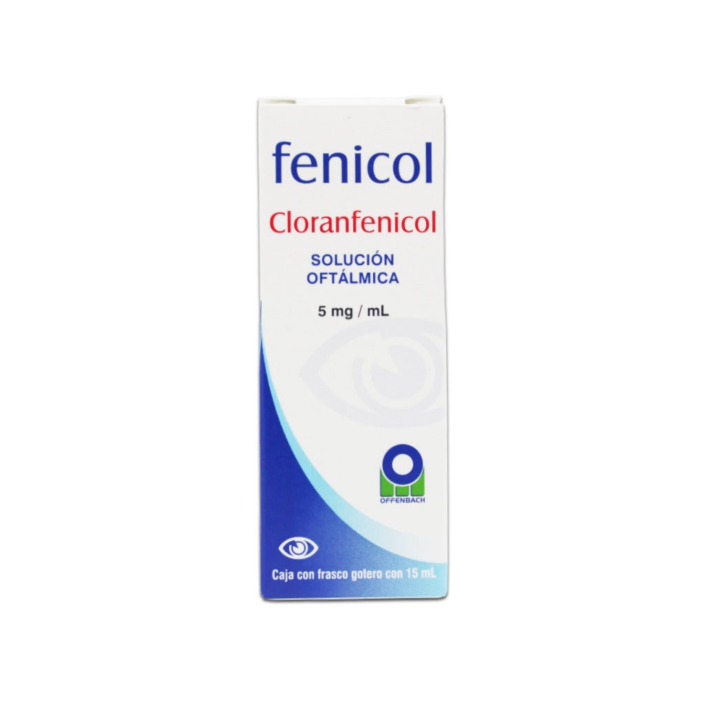 Cloranfenicol Fenicol Solución Oft 5 Mg / Ml 15 Ml 7502004401225