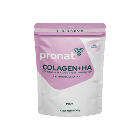 Colagen+Ha Sabor Natural 500 Gr Pronat 7501062914555