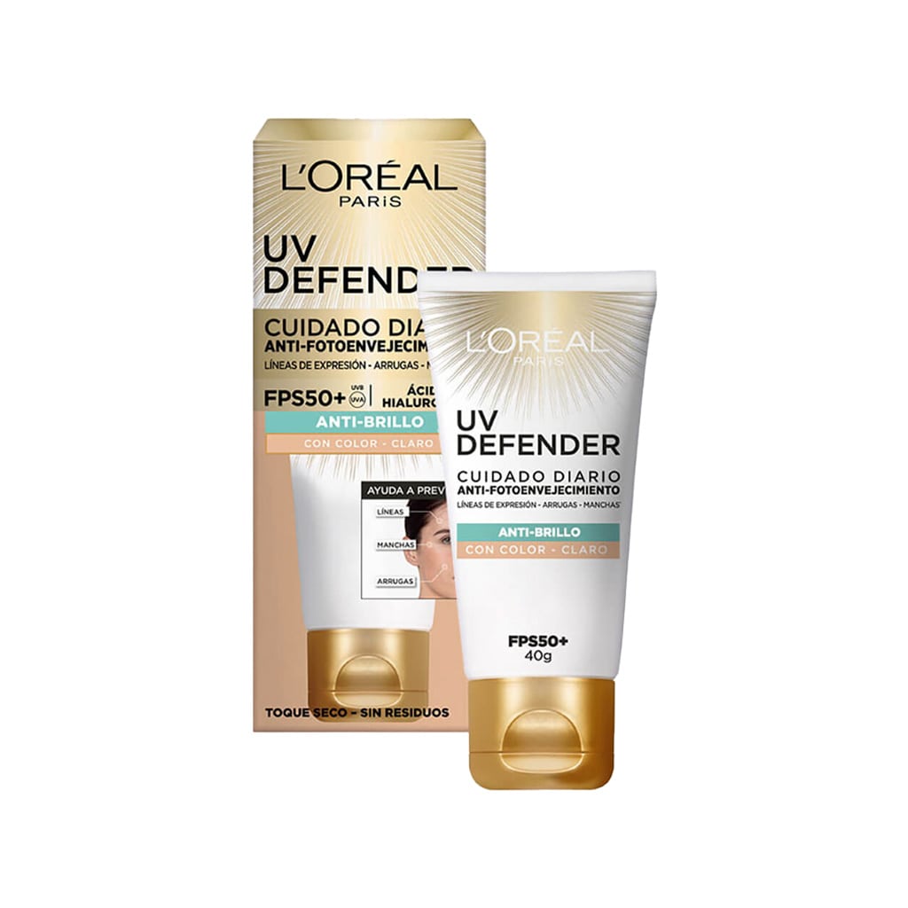Crema Loreal Uv Defender Fps50 Color Claro 40G 7899706181839