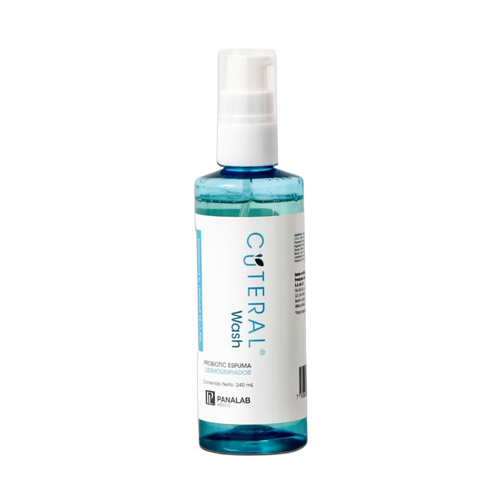 Cuteral Wash Probiotic 240Ml Espuma Limpiadora Panalab 7508006185545