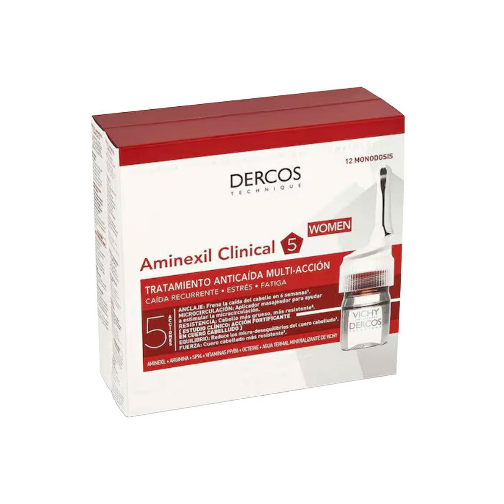 Dercos Aminexil Mujer 12X6 Ml Vichy 3337875525947