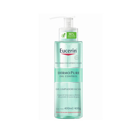 Dermopure Oil Control Gel Limpiador Post Inperfecciones 400 Ml Eucerin 4006000075693