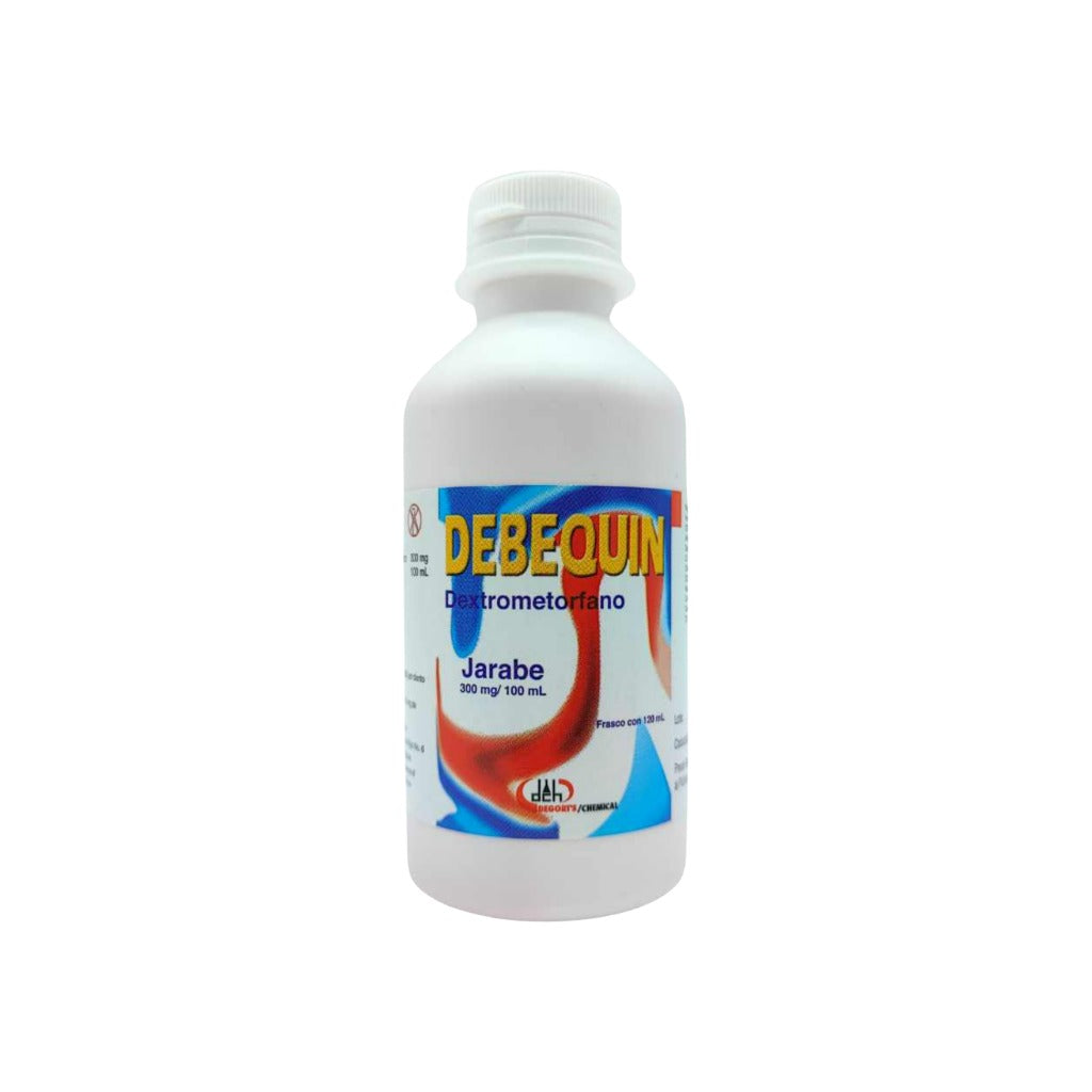 Dextrometorfano Debequin Jarabe 300 Mg / 100 Ml Frasco 120 Ml 7501825300076