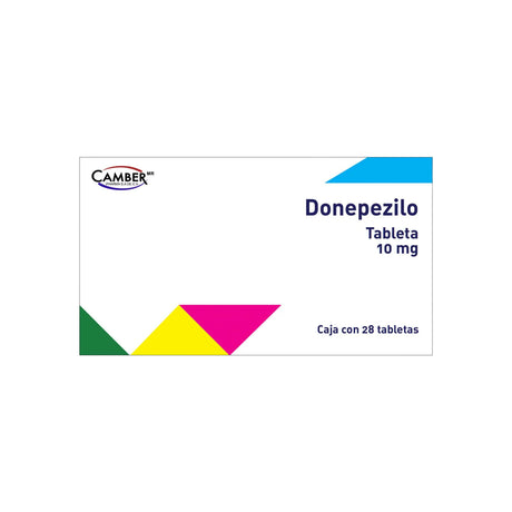 Donepezilo 10 Mg Con 28 Tabletas Amarox 7506442701831