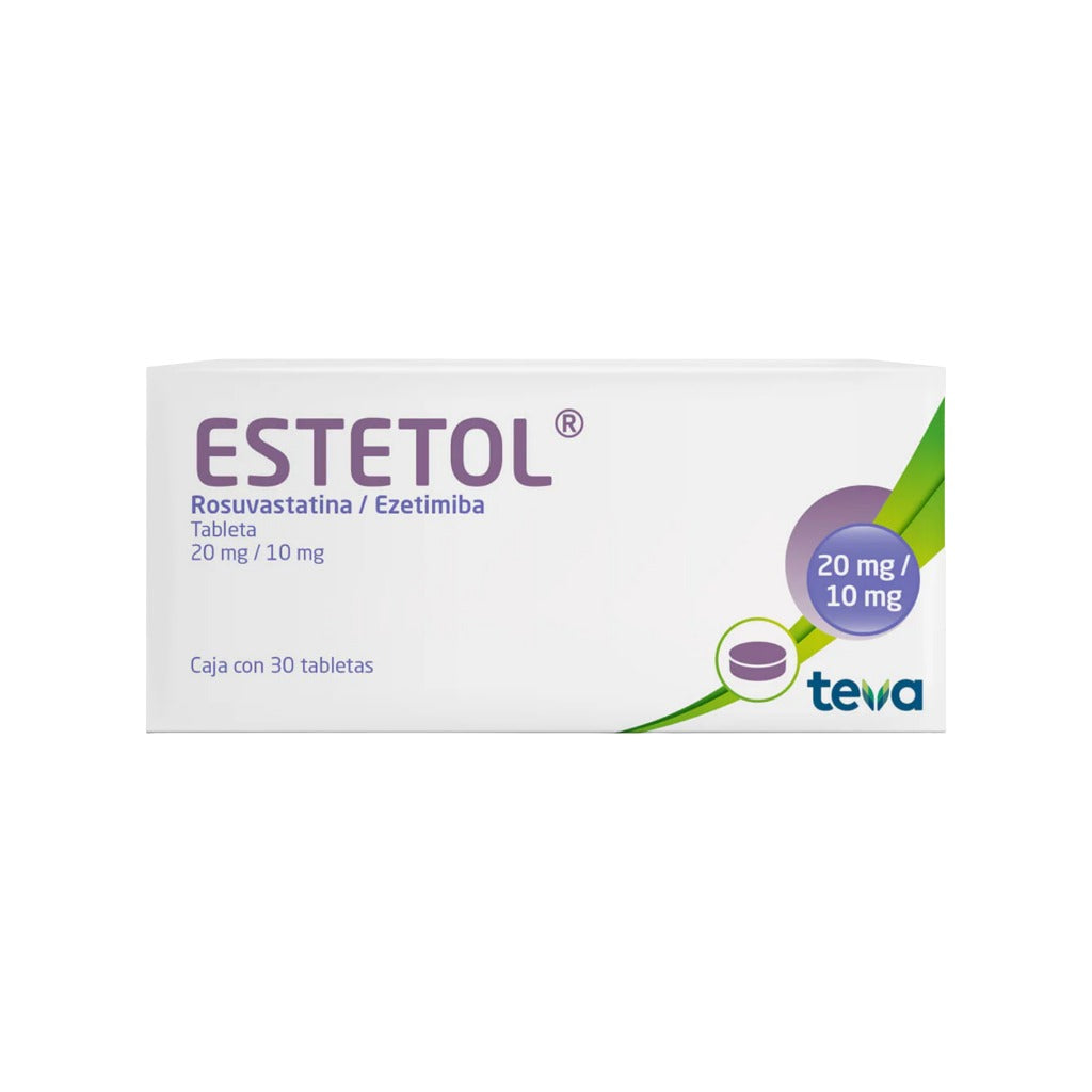 Estetol 20/10 Mg 30 Tabletas 7501250811451