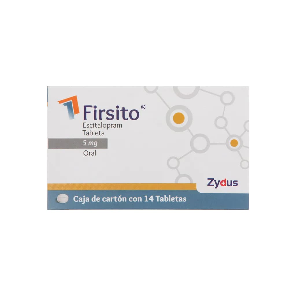 Firsito 5 Mg Con 14 Tabletas 8901120019595