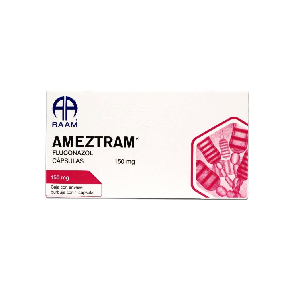 Fluconazol Ameztran 150 Mg Con 1 Capsulas 7502227875575