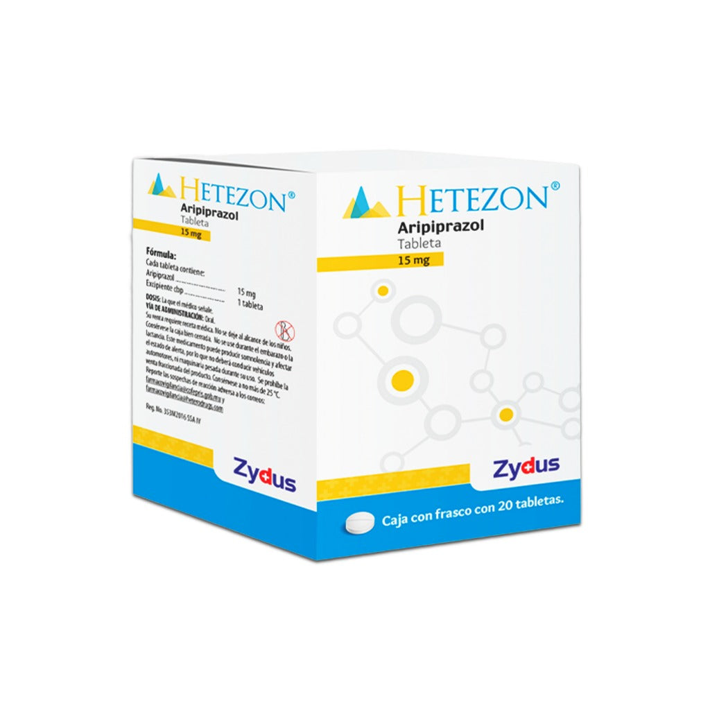 Hetezon 15 Mg Con 20 Tabletas 7506442700377
