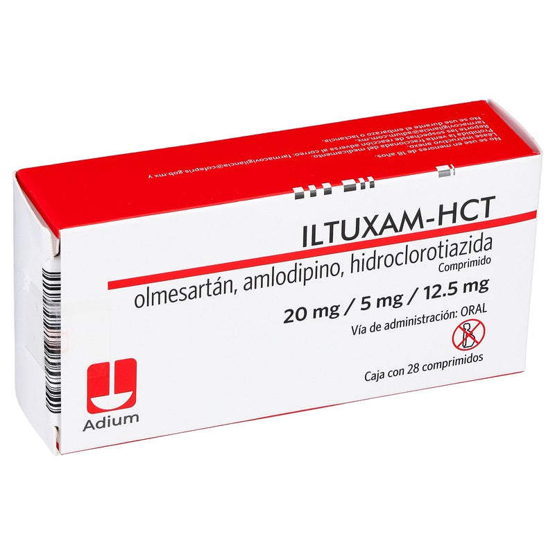 Iltuxam-Hct 20Mg5Mg12.5Mg 28 Comprimidos 7841141003788 2