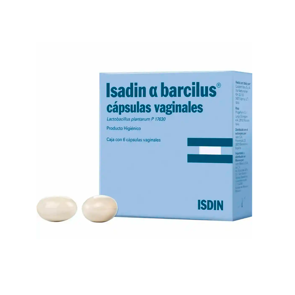 Isadin Barcilus Con 6 Capsulas Vag Isdin
