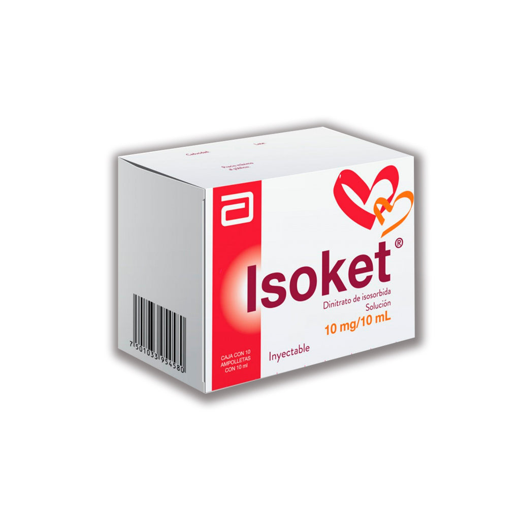 Isoket Iv Solución Inyectable 10 Ml Ampara10 7501033954580