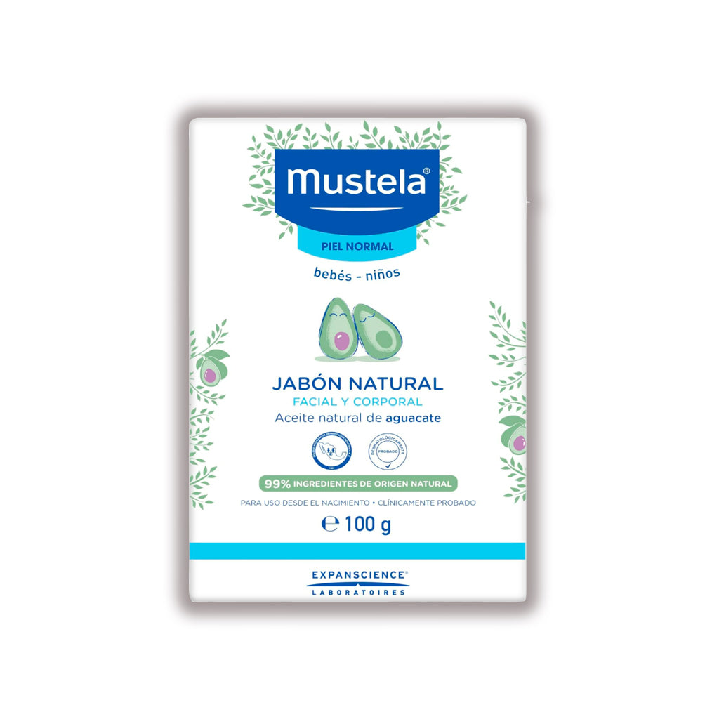 Jabón Mustela Natura Fac Corp 100 G 3504108090743