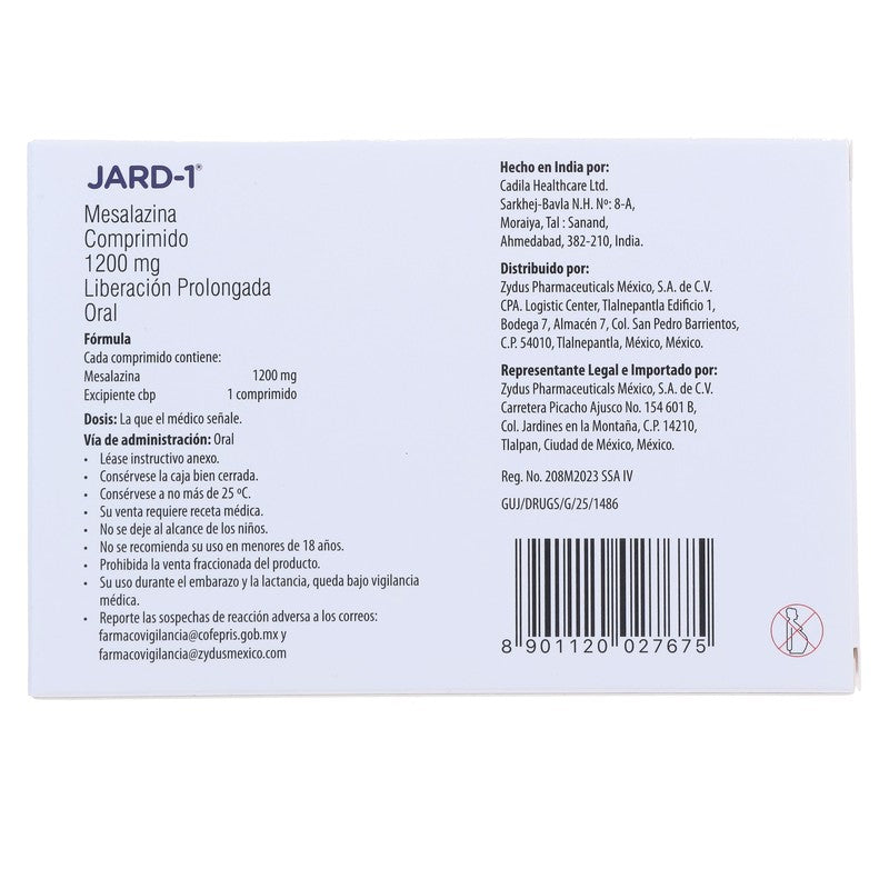 Jard-1 1200Mg 32 Comprimidos 8901120027675 7