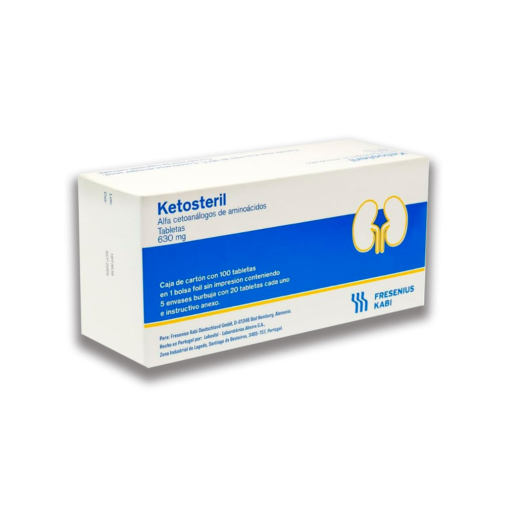 Ketosteril 630 Mg Con 100 Azul 175010527150