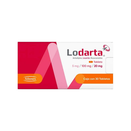 Lodarta 5 / 100 / 20 Mg Con 30 Tabletas 7501101600586