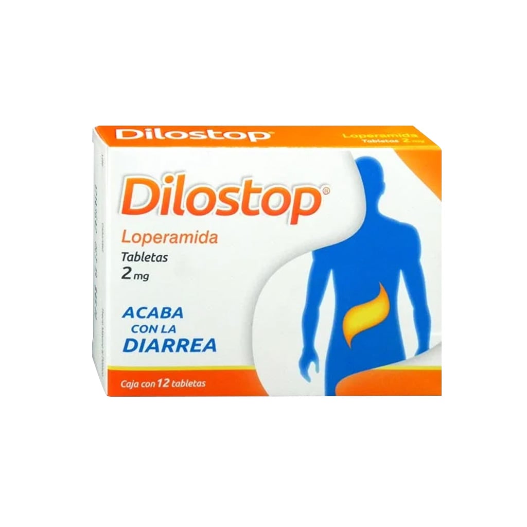 Loperamida Dilostop 2 Mg Con 12 Tabletas 780083150181