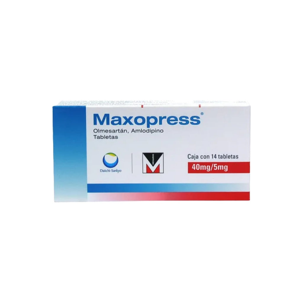 Maxopress 40/5 Mg 28 Tabletas 7506317100028