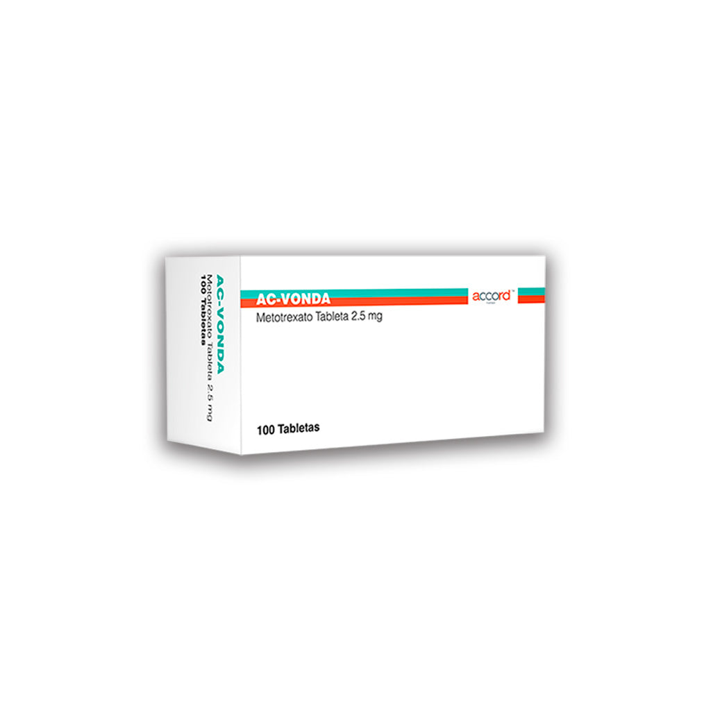 Metotrexato Ac-Vonda 2.5 Mg Con 50 Tabletas 7506335703416