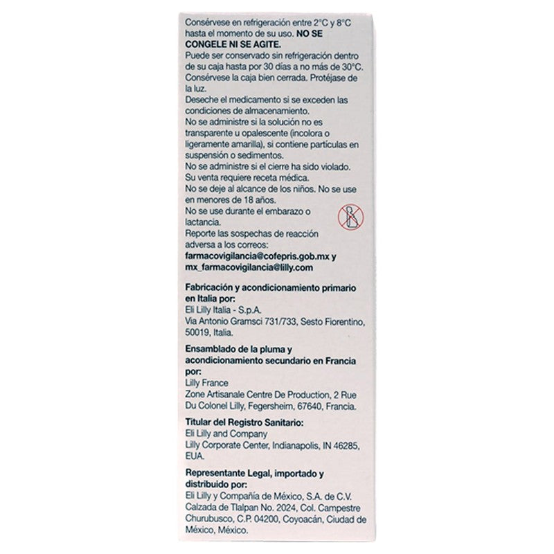 Mounjaro 5Mg0.6Ml Pluma Precargada 4 Dosis 7501082243727 3