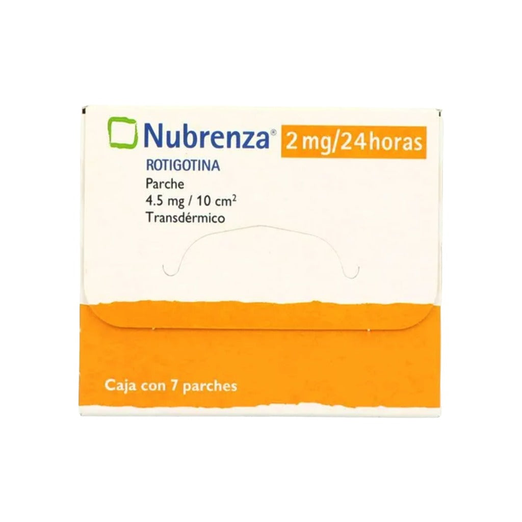 Nubrenza 2 Mg / 24H Caja Con 7 Parches 7501088507021