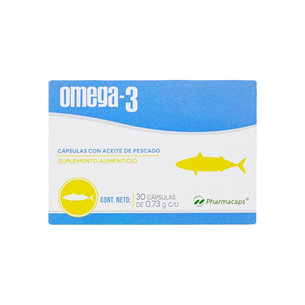 Pharmacapsulas Omega 3 0.73 Gr Con 30 Capsulas (Pharmacaps) 7501130742820