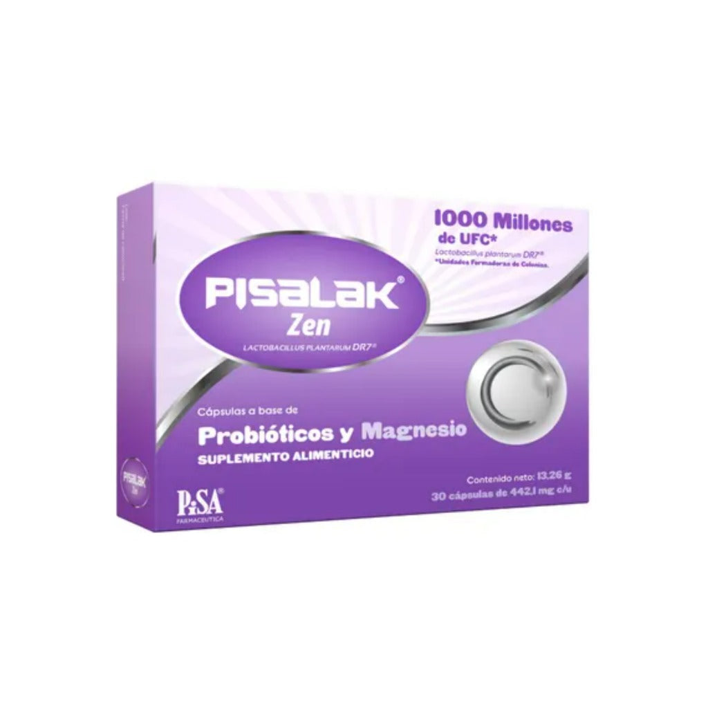 Pisalak Zen Suplemento Alimenticio 13.26G 30 Capsulas – Farmacia Herrera