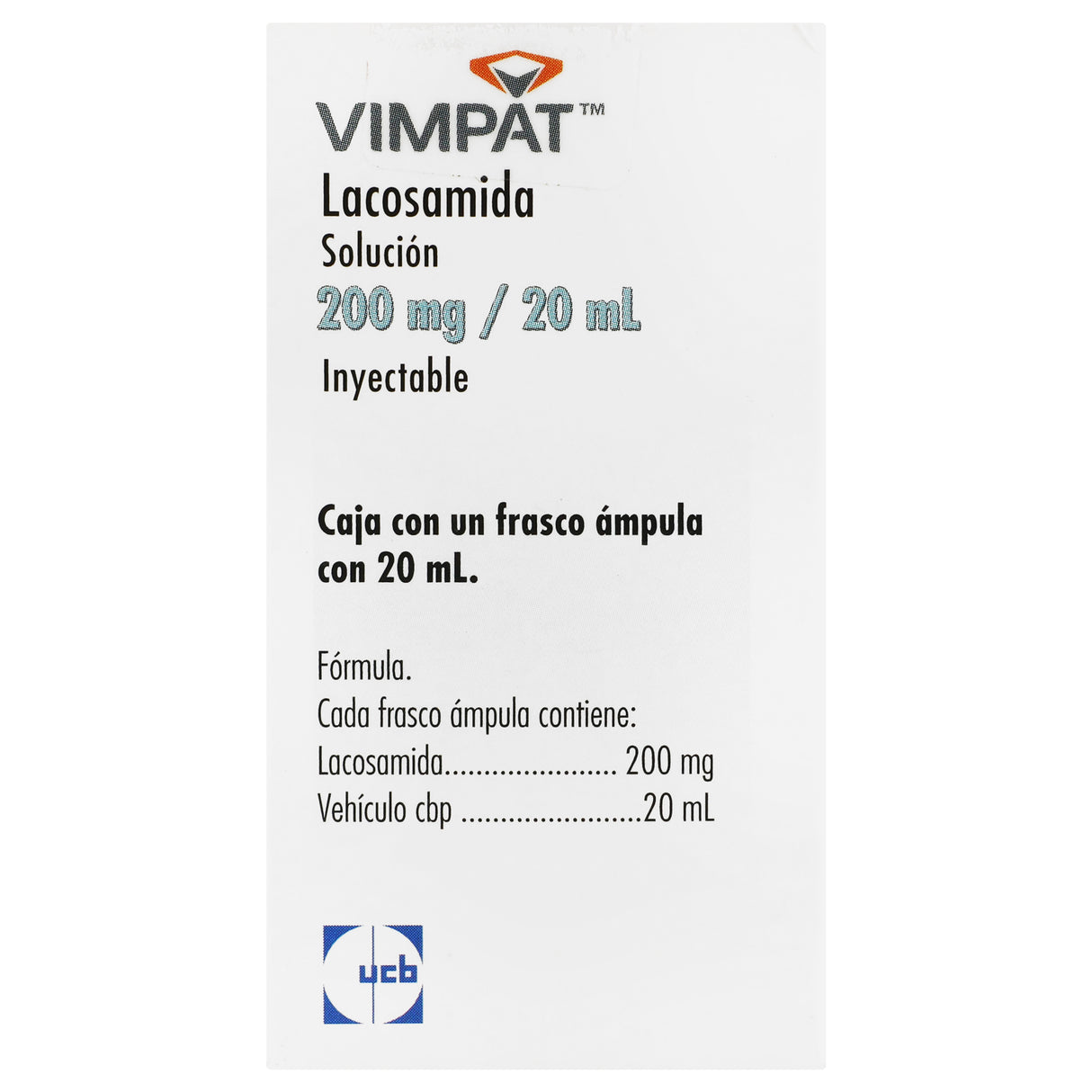 7501088506819-Vimpat 10 Mg / Ml Inyectable 20 Ml-1