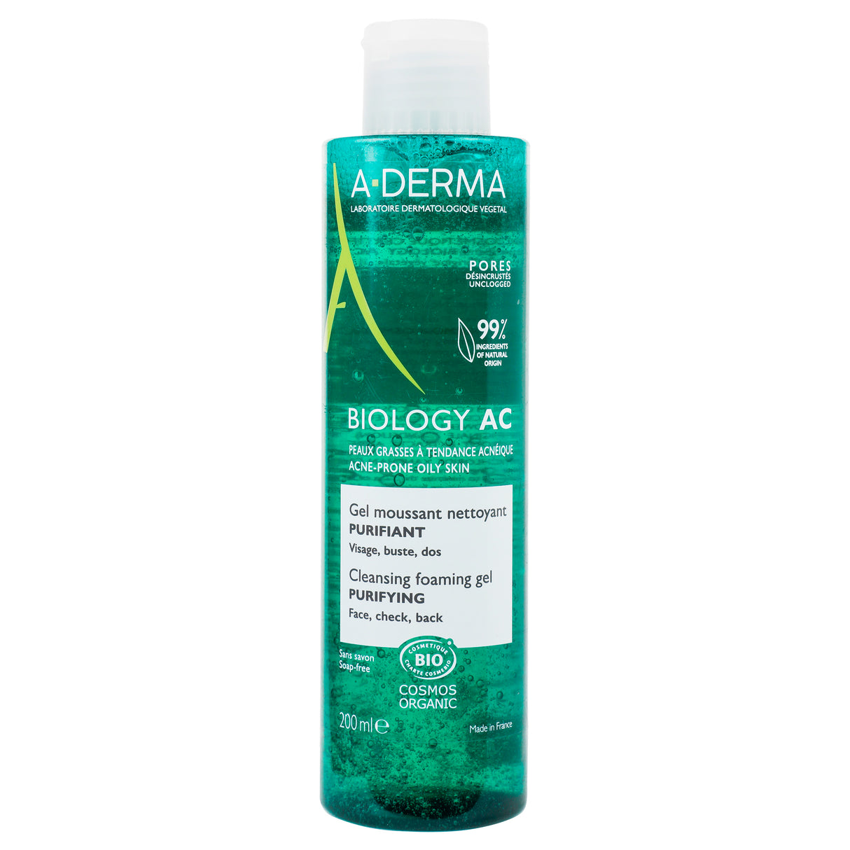 3282770152999-Biology Ac Gel Espumoso Purificante 200 Ml Aderma-1