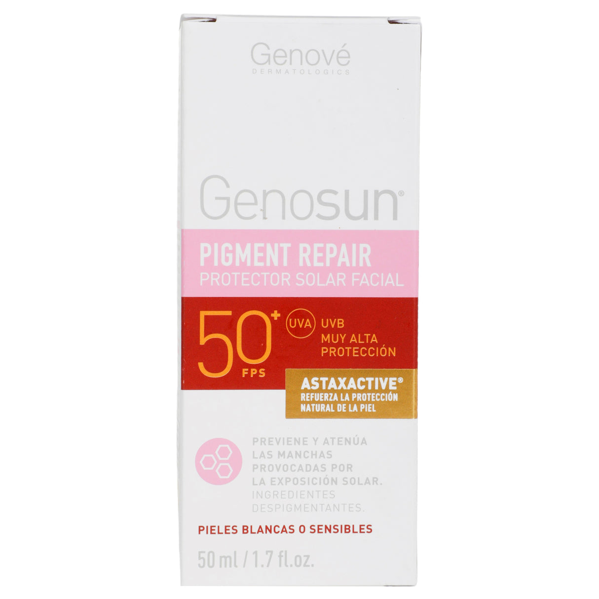 8423372000072-Genosun Protector Solar Fps50+ Pigment Repair 50 Ml Genove-1