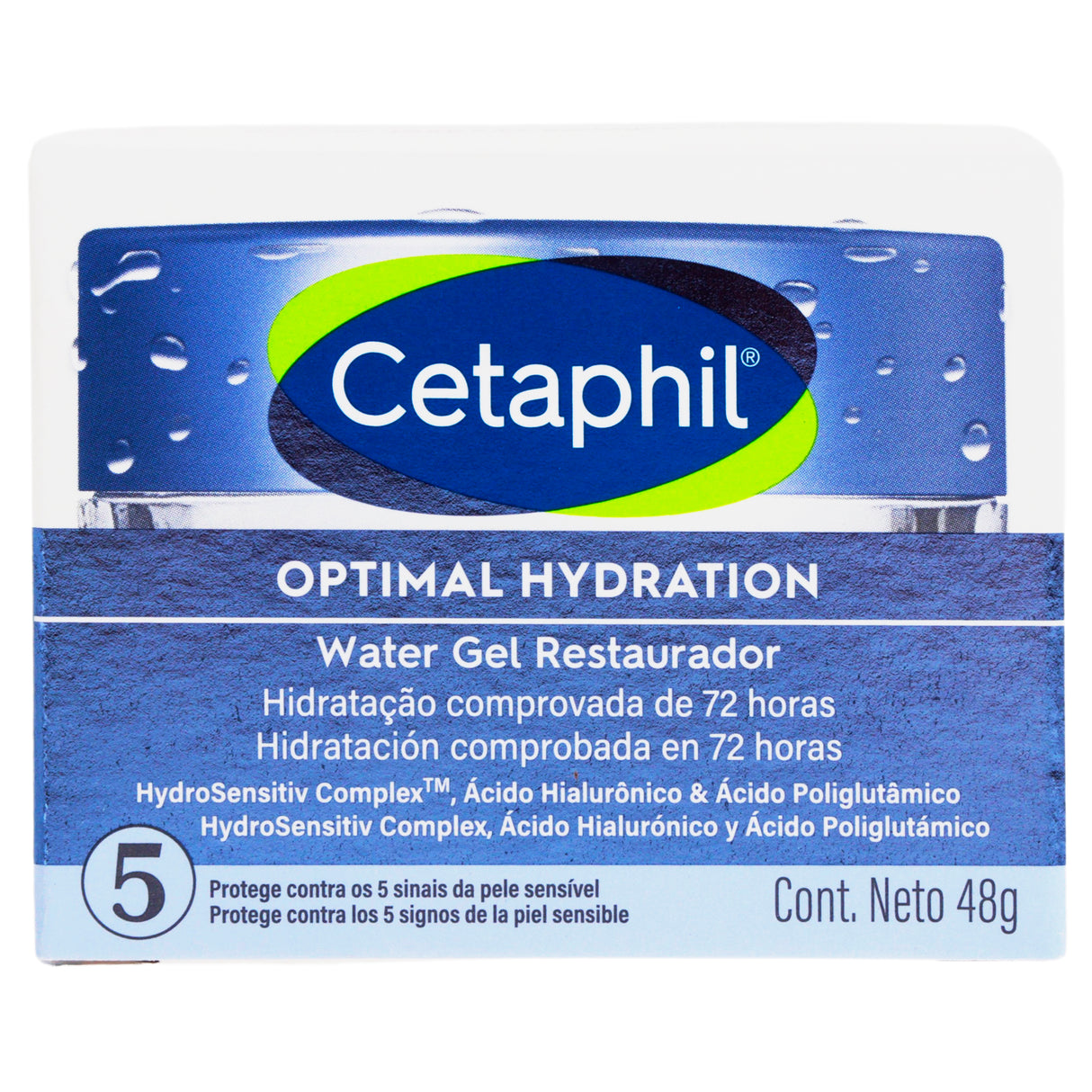 3499320014540-Cetaphil Optimal Hydration Water Gel Rest 48 Gr Galderma Der-1