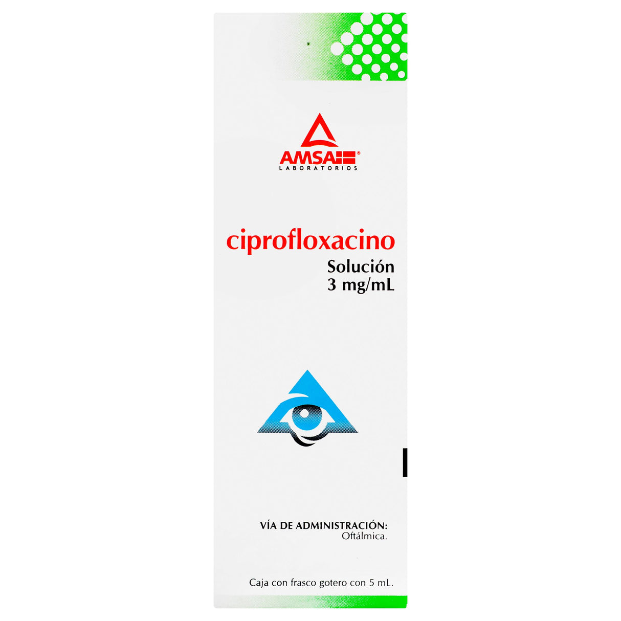 7501349027817-Ciprofloxacino Solución Oft 3 Mg / Ml Frasco 5 Ml Amsa Generico-1