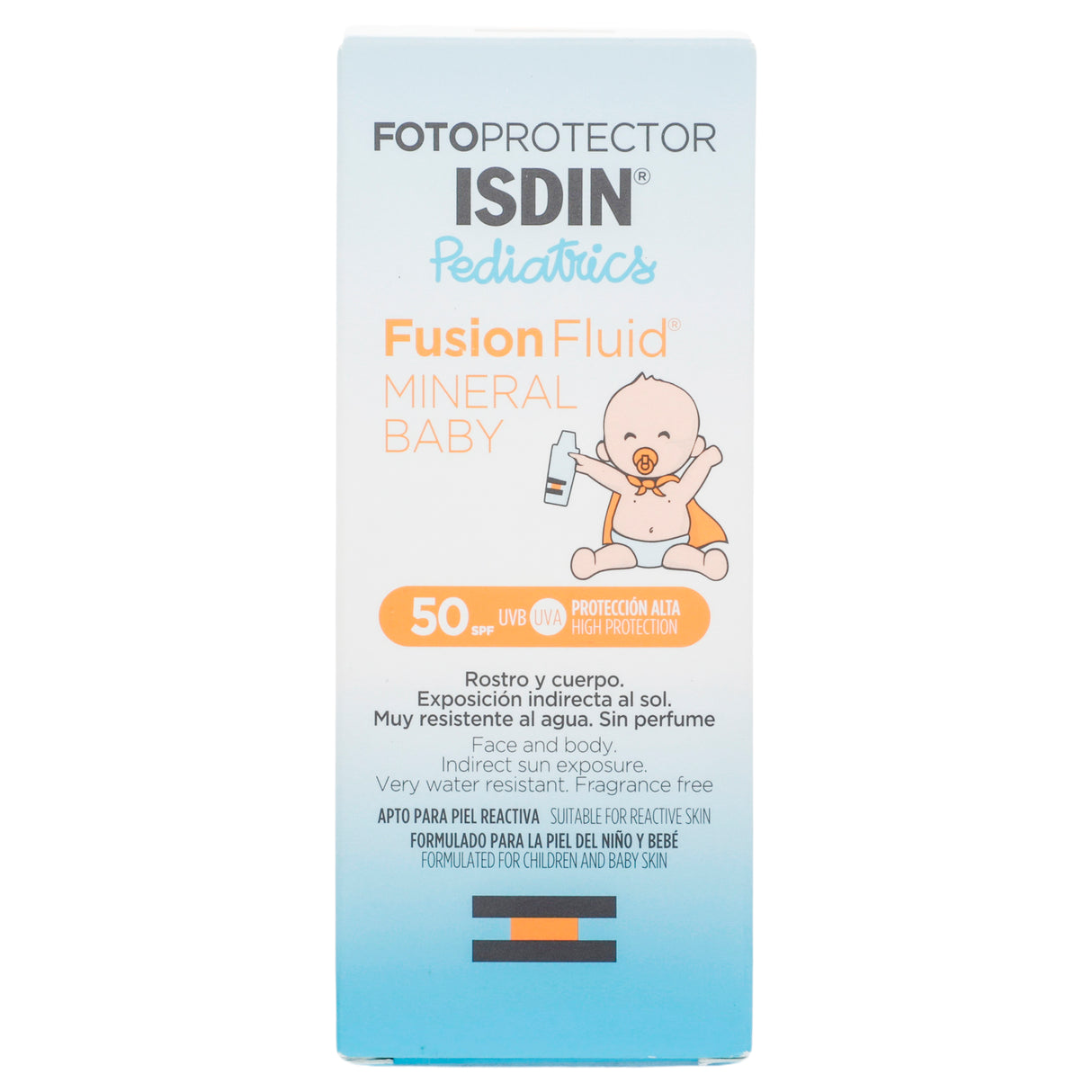 8429420187962-Fusion Fluido Fps50 Mineral Baby Ped 50 Ml Isdin-1