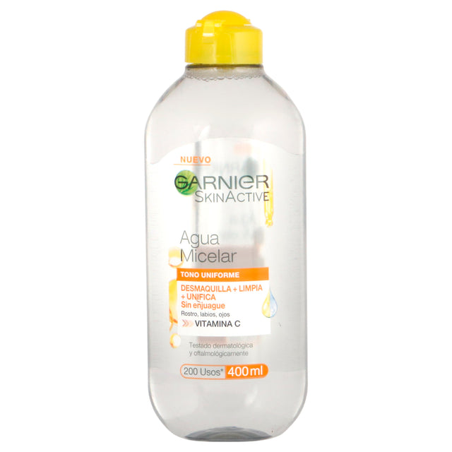 7509552842319-Agua Micelar Garnier Tono Unif 400 Ml-1