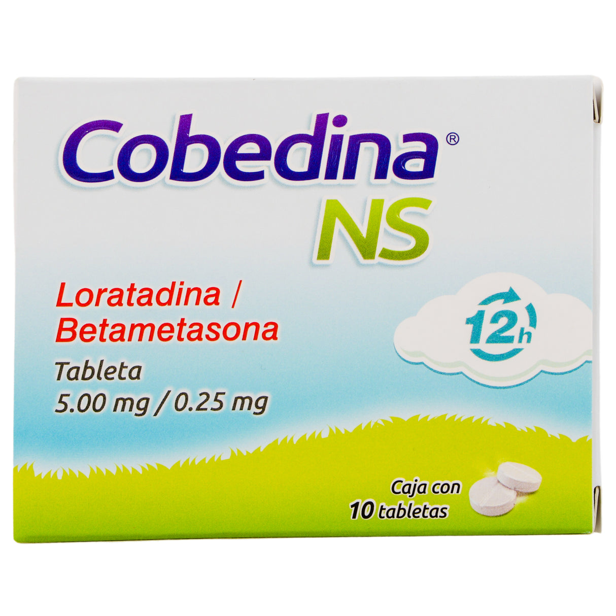 780083150129-Loratadina Betametasona Cobedina Ns 5 / 0.25 Mg Con 10 Tabletas-1