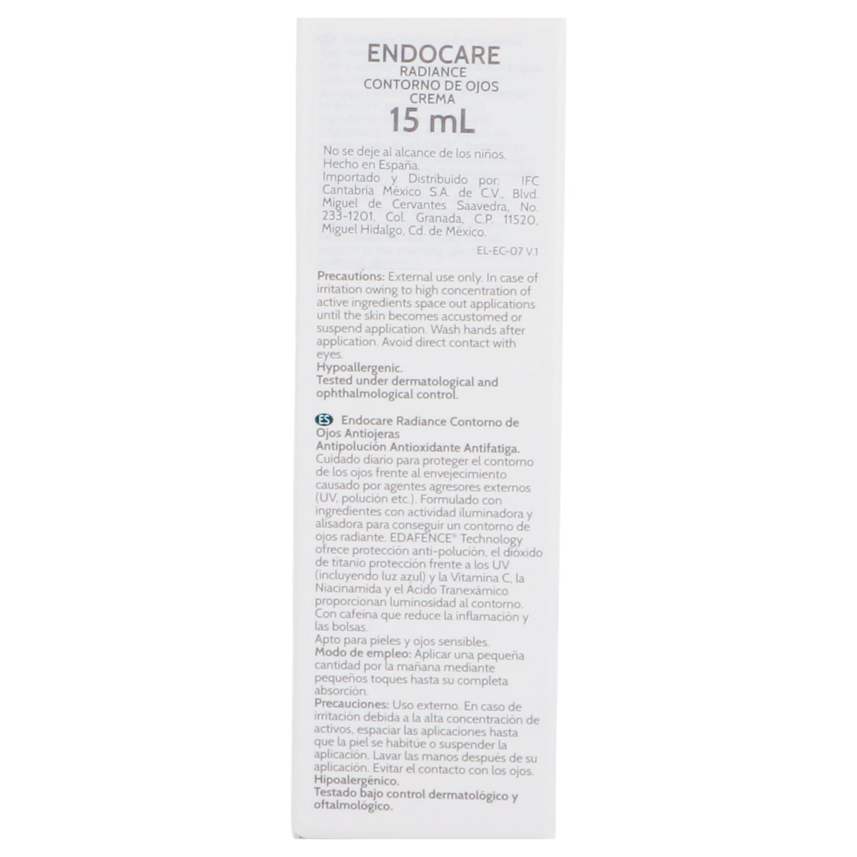 8470001997302-Endocare Radiance Antiojeras 15 Ml Cantabria-3