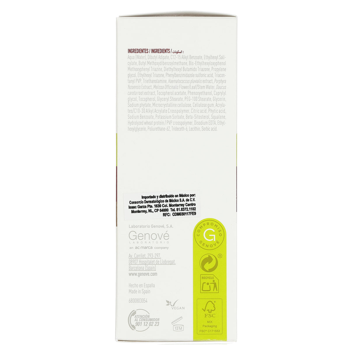 8423372000096-Genosun Zero Protector Solar 50+ Spray 125 Ml Genove-5