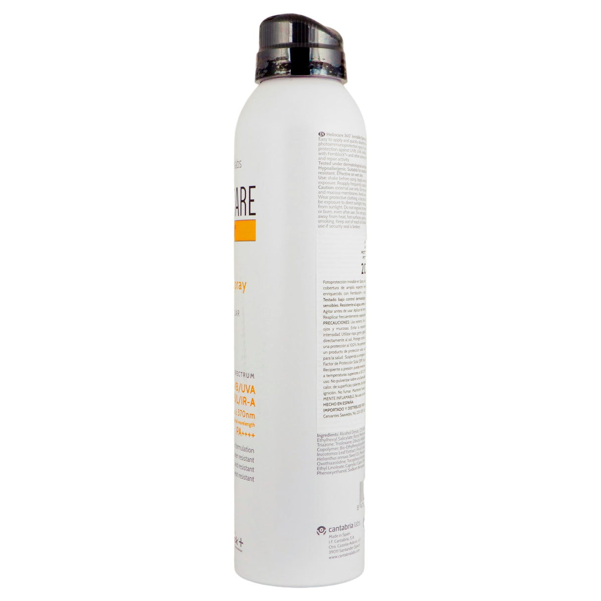 8470001866608-Heliocare 360 Invisble Spray 200 Ml Cantabria-5