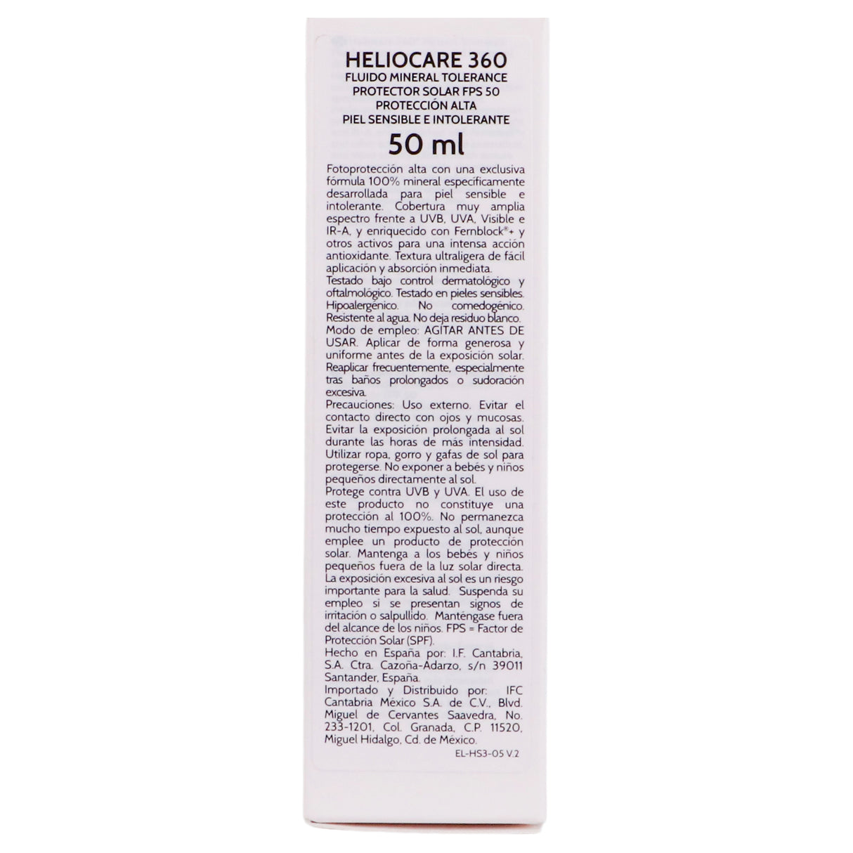 8470001847607-Heliocare 360 Mineral Tolerance Fluido 50 Ml Cantabria-5