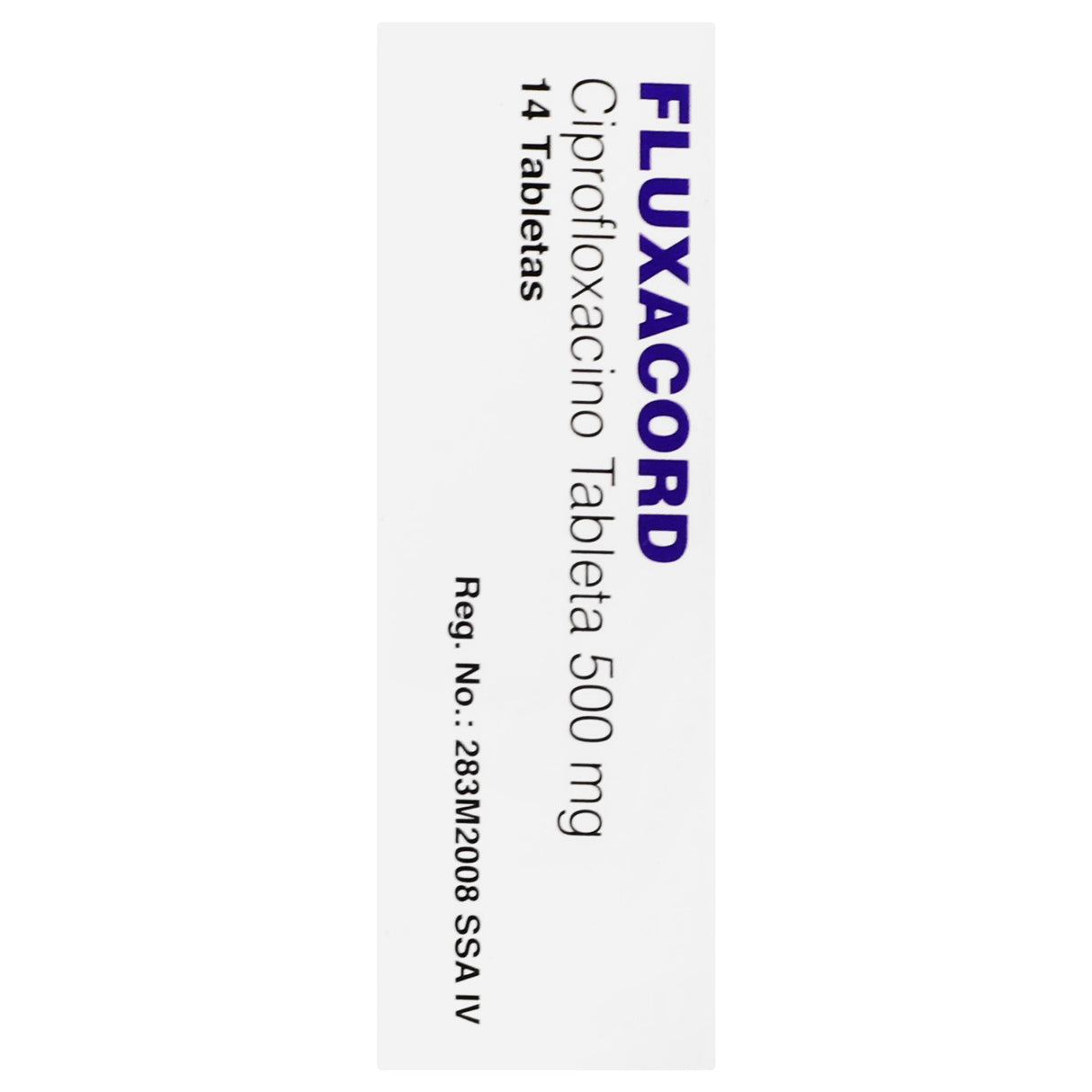 7506335701306-Ciprofloxacino Fluxacord 500 Mg Con 14 Tabletas-4