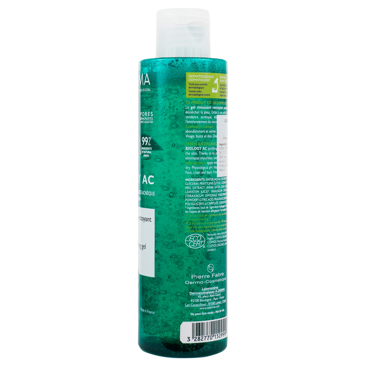 3282770152999-Biology Ac Gel Espumoso Purificante 200 Ml Aderma-3