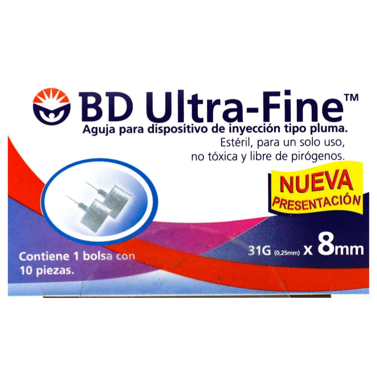 382903201754-Aguja Bd Ultra Fine 8 Mm 31 G Con 10-10