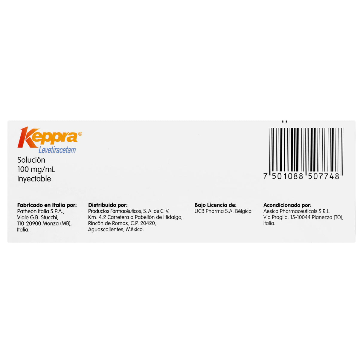 7501088507748-Keppra Solución 100 Mg / Ml Con 10 Frascos-5