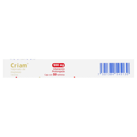 7501384545130-Criam 200 Mg Lib Prol Con 20 Tabletas-5
